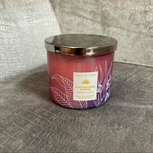 Bath & body works Pink Pineapple Sunrise candle